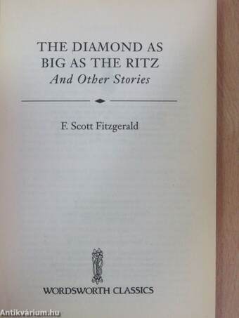 The Diamond as Big as The Ritz and other stories