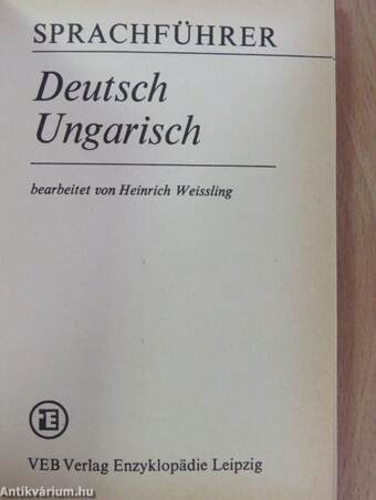 Sprachführer Deutsch-Ungarisch