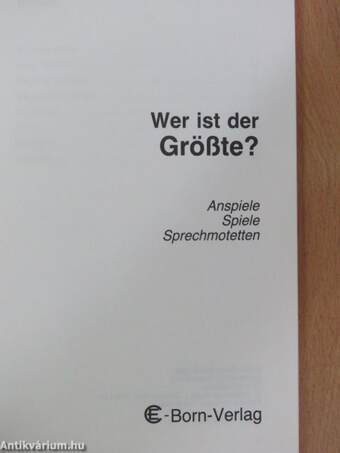 Wer ist der Größte?