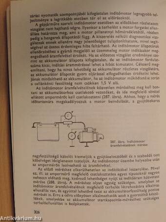 Autóvillamossági berendezések diagnosztikai vizsgálata