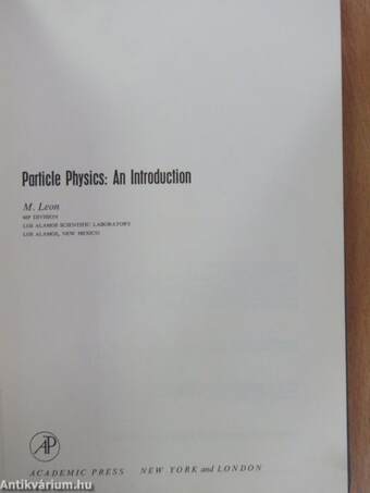 Particle Physics: An Introduction