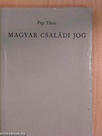 Magyar családi jog