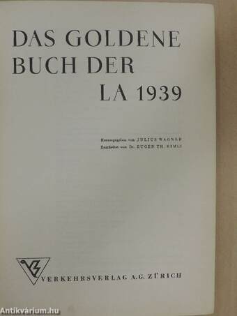 Das Goldene Buch der LA 1939