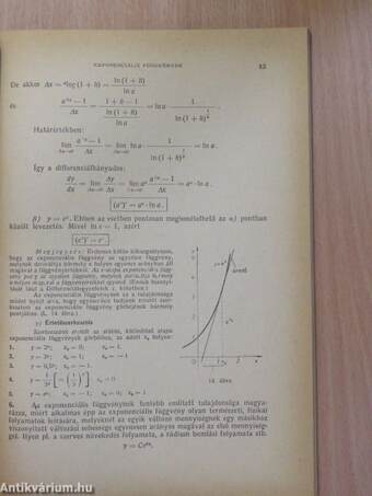 Műszaki matematikai gyakorlatok A. III.