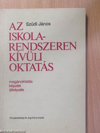 Az iskolarendszeren kívüli oktatás