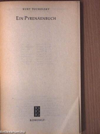 Ein Pyrenäenbuch