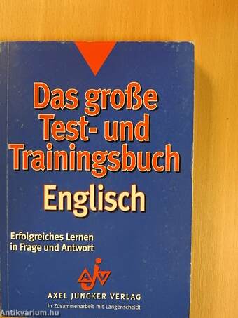 Das große Test- und Trainingsbuch Englisch