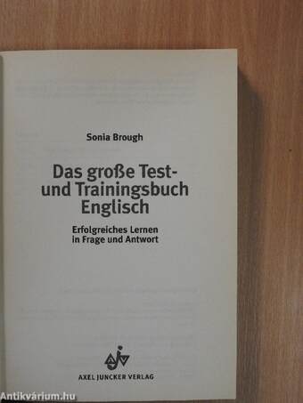 Das große Test- und Trainingsbuch Englisch