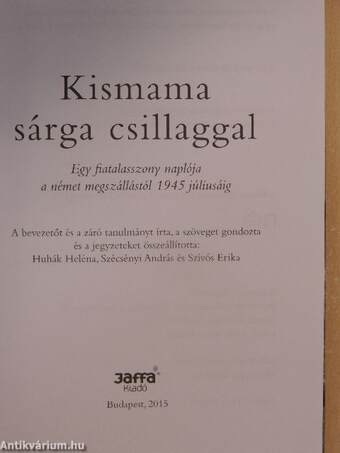 Kismama sárga csillaggal