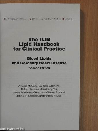 The ILIB Lipid Handbook for Clinical Practice