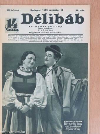 Délibáb 1939. november 18.