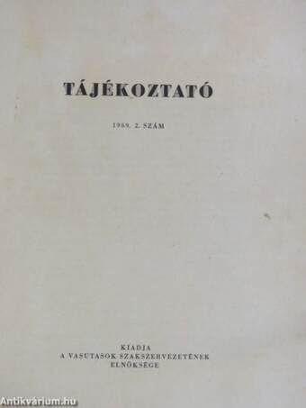 Tájékoztató 1969/2.