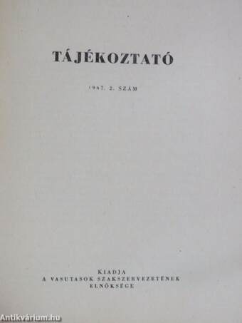 Tájékoztató 1967/2.