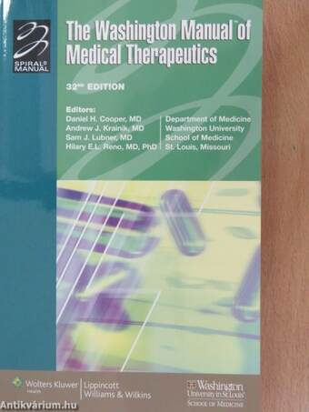 The Washington Manual of Medical Therapeutics