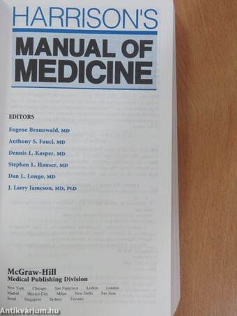 Harrison's Manual of Medicine