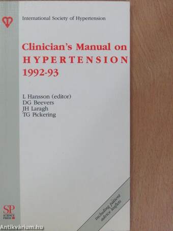 Clinician's Manual on Hypertension 1992-93