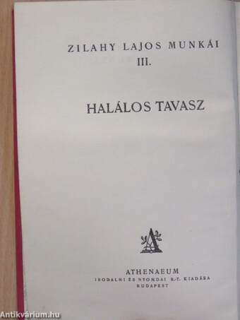 Halálos tavasz