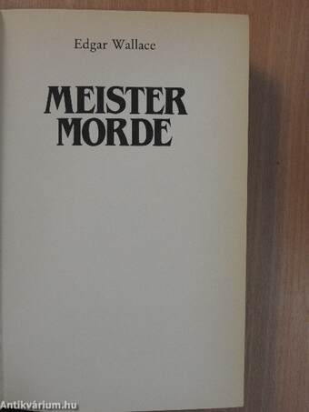 Meister Morde