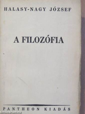 A filozófia