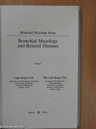 Bronchial Mucology and Related Diseases