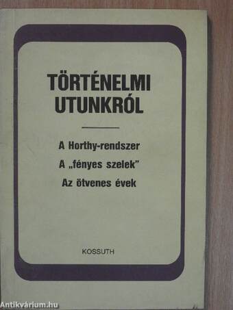 Történelmi utunkról