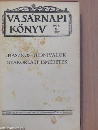 Vasárnapi Könyv 1928. II.