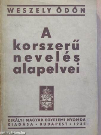 A korszerű nevelés alapelvei