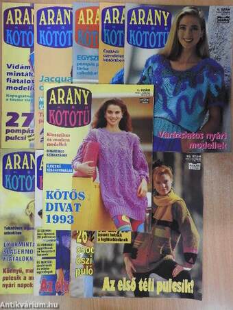 Arany Kötőtű 1993. (nem teljes évfolyam)