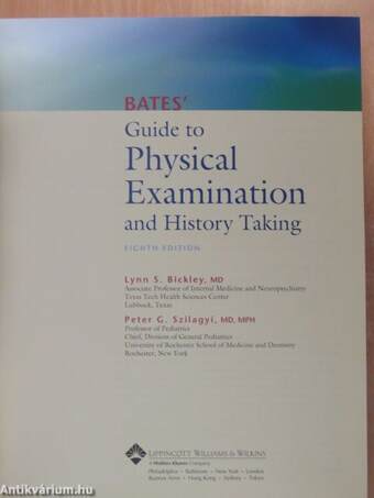 Bates' Guide to Physical Examination and History Taking - CD-vel