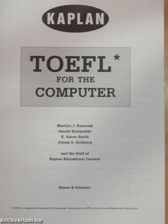 TOEFL for the Computer