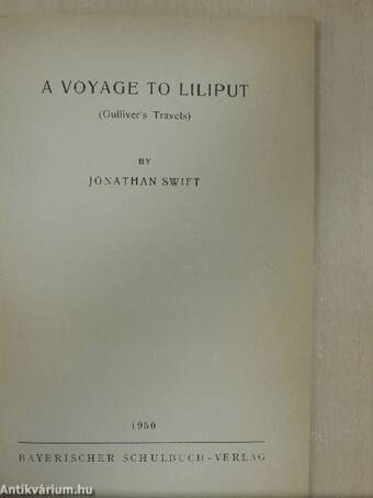 A Voyage to Liliput