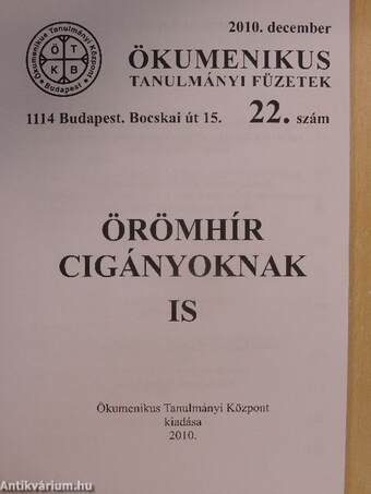 Örömhír cigányoknak is