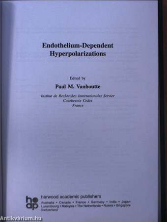 Endothelium-Dependent Hyperpolarizations