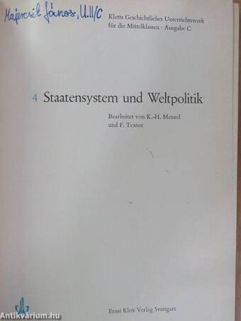 Staatensystem und Weltpolitik 4.