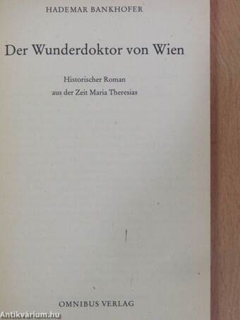 Der Wunderdoktor von Wien