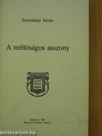 A méltóságos asszony