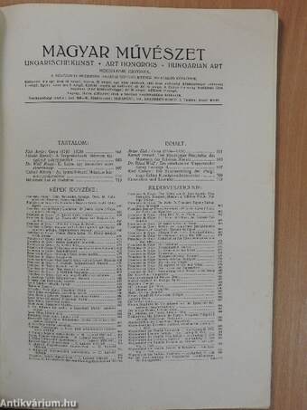 Magyar Művészet 1928/9.