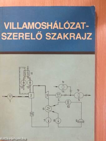 Villamoshálózat-szerelő szakrajz