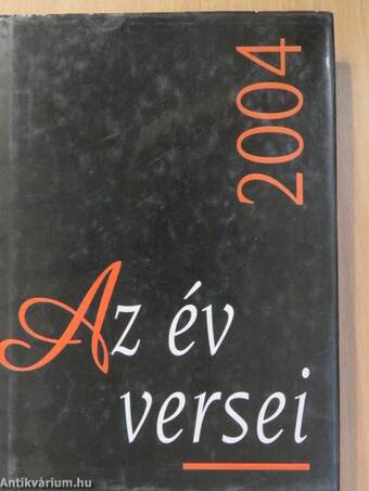Az év versei 2004 (dedikált példány)