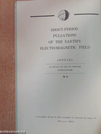 Short-Period Pulsations of the Earth's Electromagnetic Field - Articles (orosz nyelvű)