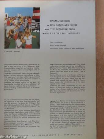 Danmarkbogen/The Denmark Book/Das Dänemark Buch/Le Livre du Danemark