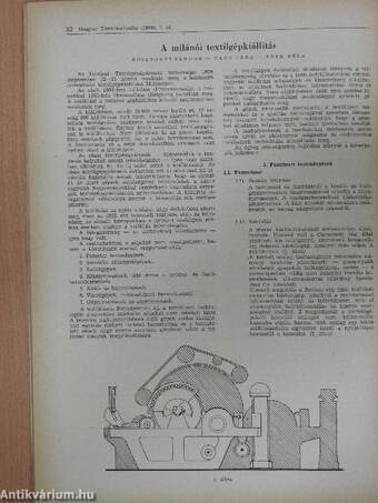 Magyar Textiltechnika 1960. január-december