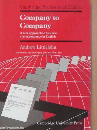 Company to Company - Student's Book