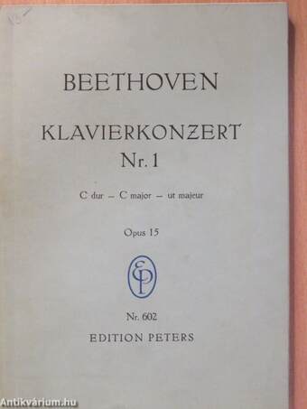 Beethoven Konzert Nr. 1