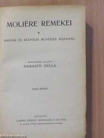 Moliére remekei I-II.