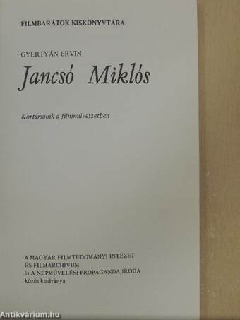 Jancsó Miklós