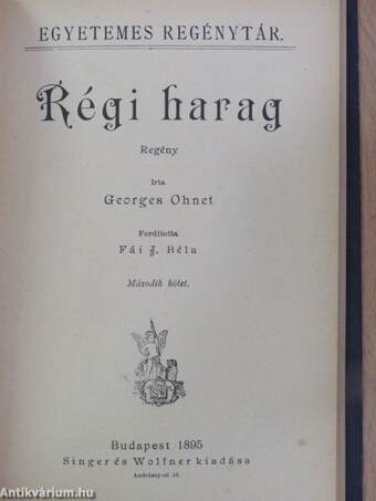 Régi harag I-II./Próba