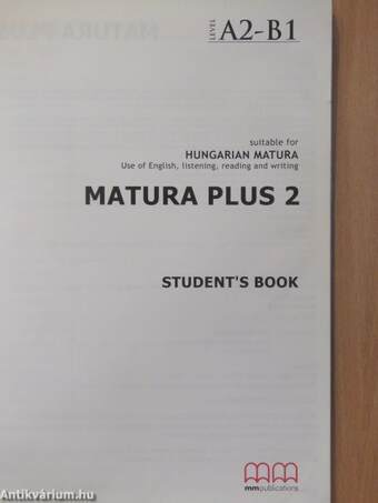 Matura Plus 2. - Student's Book