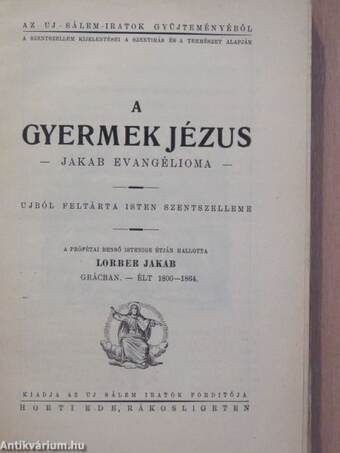 A gyermek Jézus