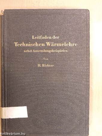 Leitfaden der Technischen Wärmelehre